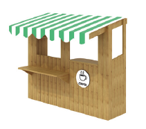 [108133] Snack Bar inkl. Erdanker