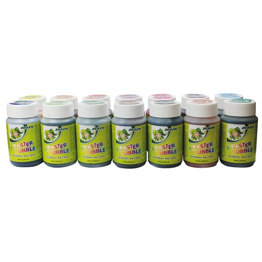 [113154] JOLLY Tintenfläschchen Boosterbubble, 14 Farben sort. 100 ml
