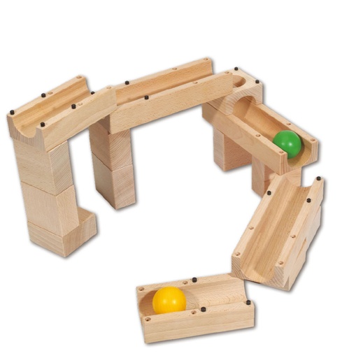 [103280] Klang-Kugelbahn Junior Erweiterungen Set 1 