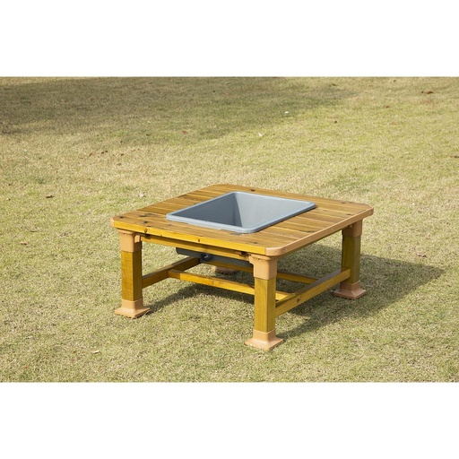 [108131] Outdoor Sand & Wassertisch, quadratisch
