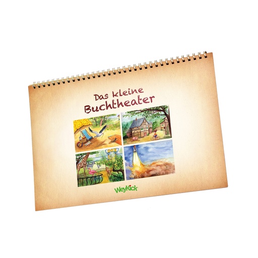 [A105137] Buchtheater Bühnenbilder: Stadt, Land & Strand