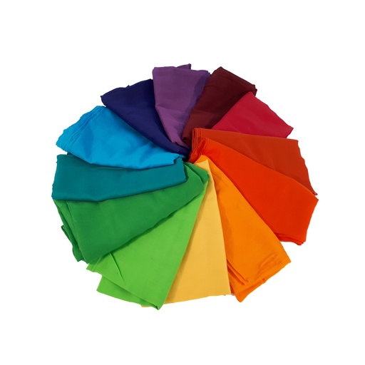 [103054A] Spieltücher - Farbkreis