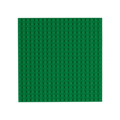 [103009] Klemmbausteine Bauplatte - 40 x 40 cm, grün