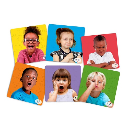 [104132] Puzzle Emotionen 6er Set