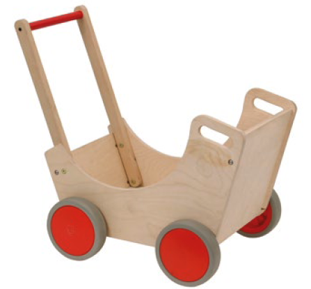 [105152] Holz Puppenwagen