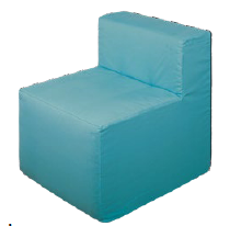 [110087] Relax Couch Sitzhöhe 34cm Kunstleder B 40 / T 45 / H 60 cm