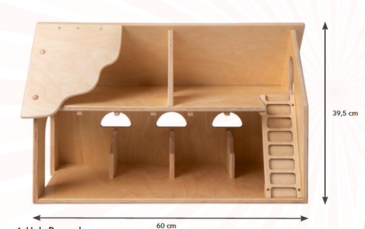 [103266] Holz Bauernhaus / Reitstall