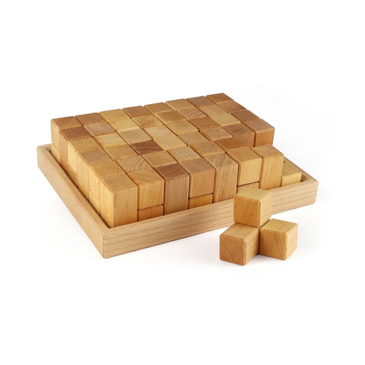 [W103429] Natur Winkelwürfel - 24 Teile