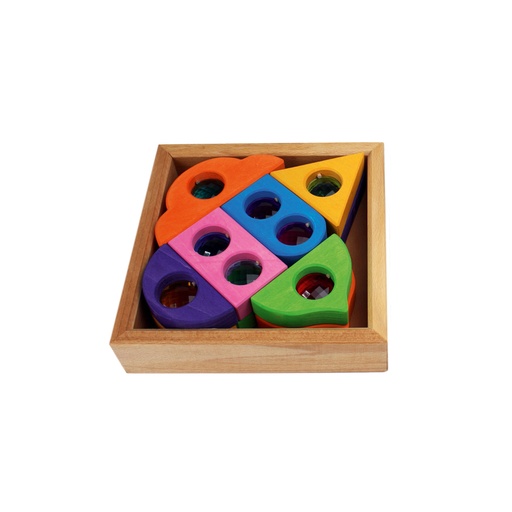 [W103437] Märchenfenster Bunt - 12 Teile