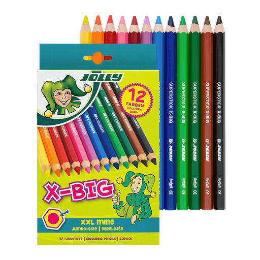 [W113289] JOLLY X-BIG sort., 12er-Kartonetui
