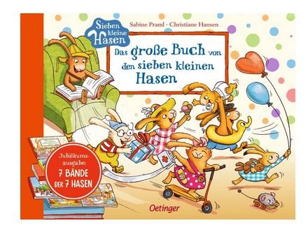 [978-3-7512-0673-0] Das große Buch von den sieben kleinen Hasen