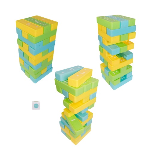 [107296] XXL Domino & Jenga Turm