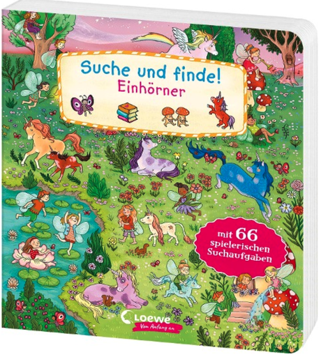 [978-3-7432-1860-4] Suche und finde! Einhörner