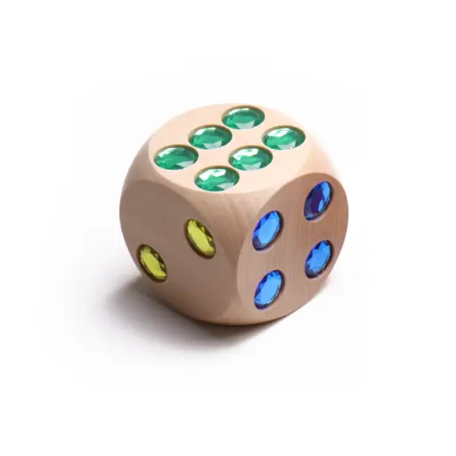 [103166] Schmuckwürfel Zahl