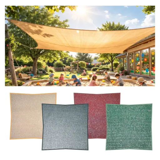 Sonnensegel - Quadrat: 5 x 5 m