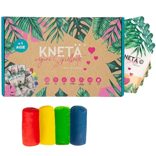 [113367W] Vegane Knete - 4er Set