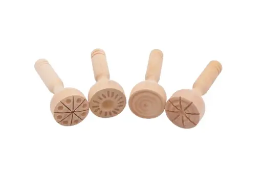 [113369W] Knetstempel 4er Set