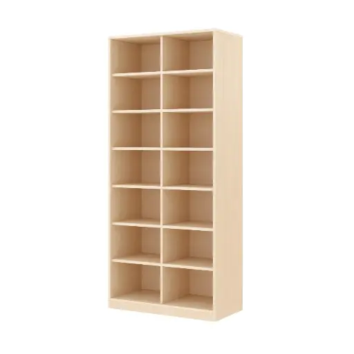 [110204] Regalschrank 180 cm - 14 Fächern