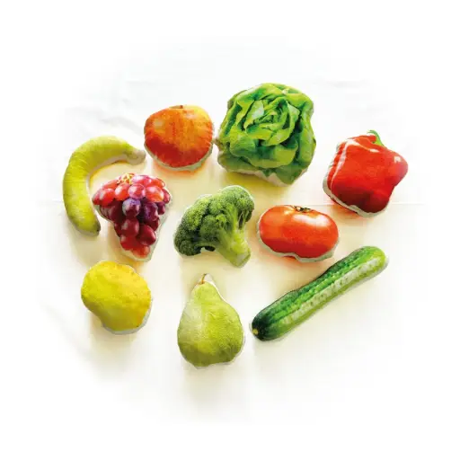 [102317] Kuschelweich - Rollenspielset Obst & Gemüse
