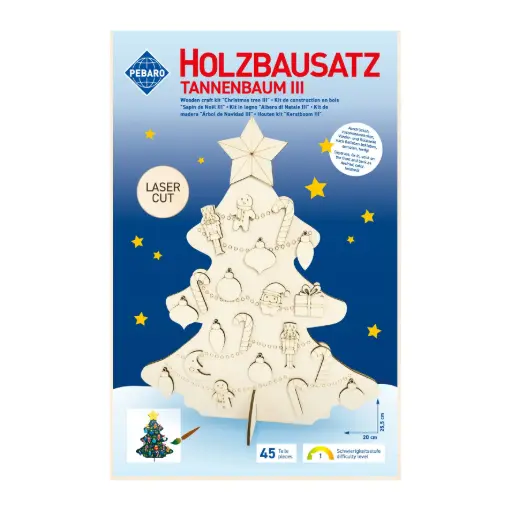 [113375] Holzbausatz Tannenbaum