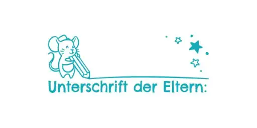 [115169] Lehrer Stempel "Unterschrift"
