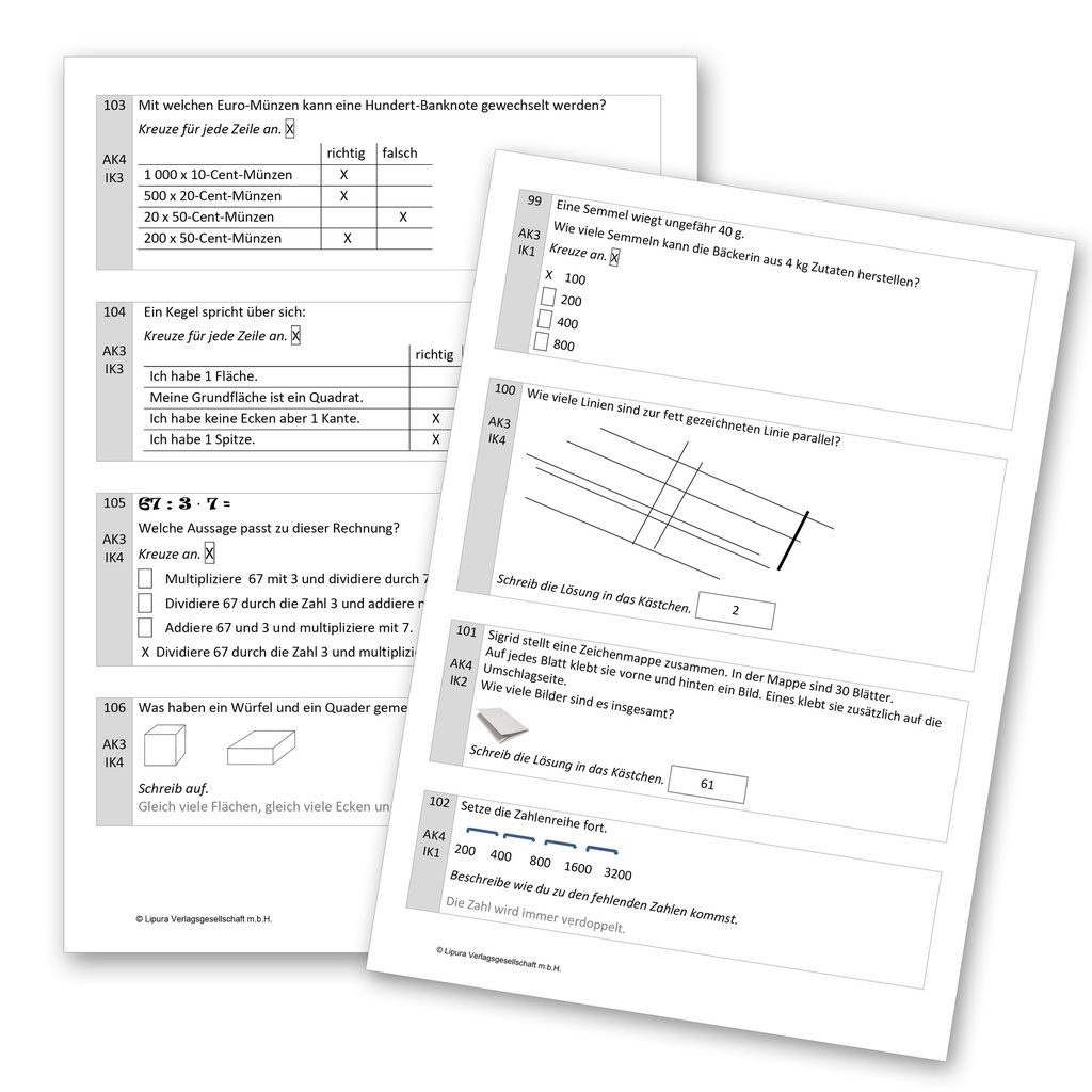 Fit für die IKM - Mathematik 4