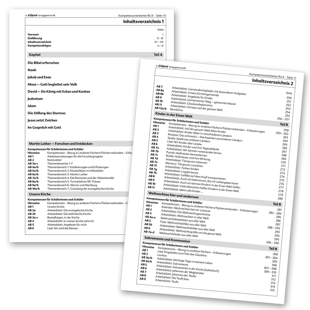  Kompetenzorientierter Religionsunterricht II - GS 2+3