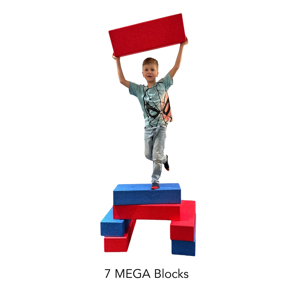 Mega Blocks Regenbogen Set 6-teilig