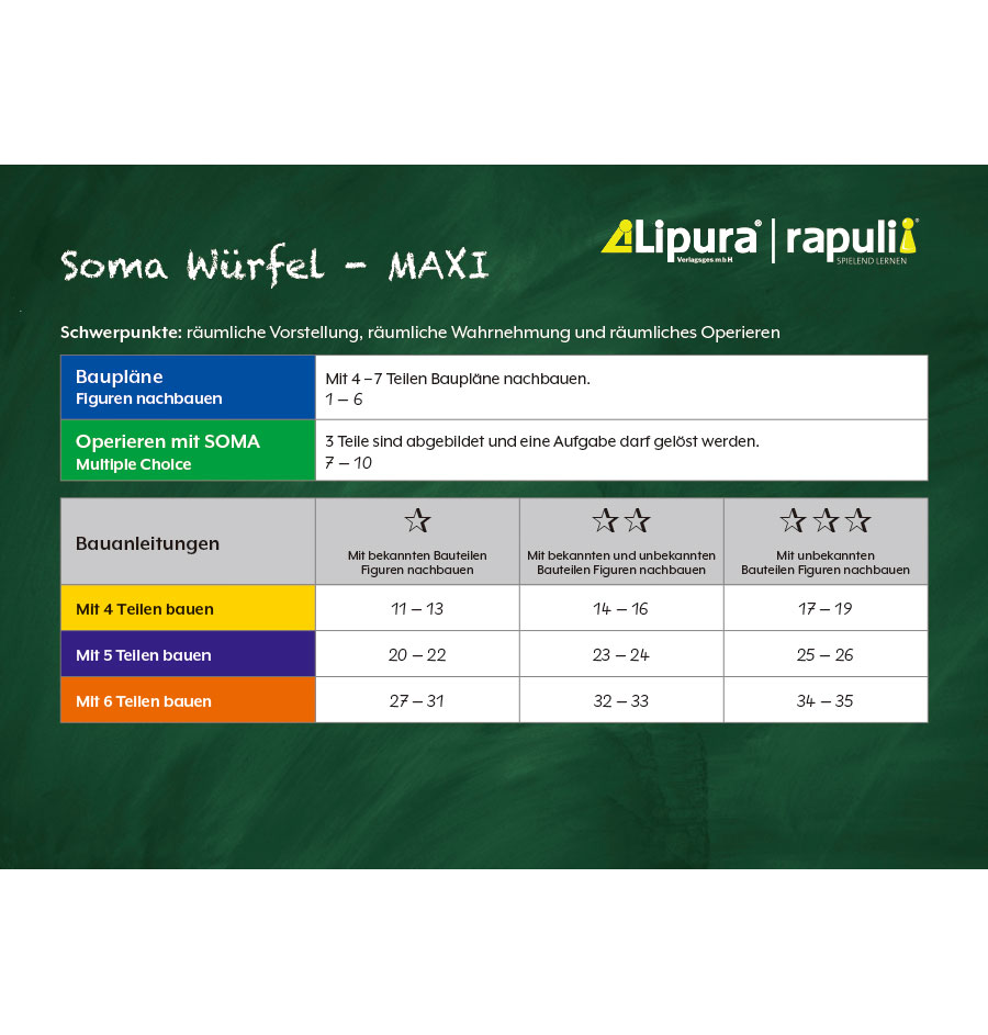 SOMA Würfel MAXI