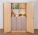 Stauraum - Schrank mit 30 Boxen^