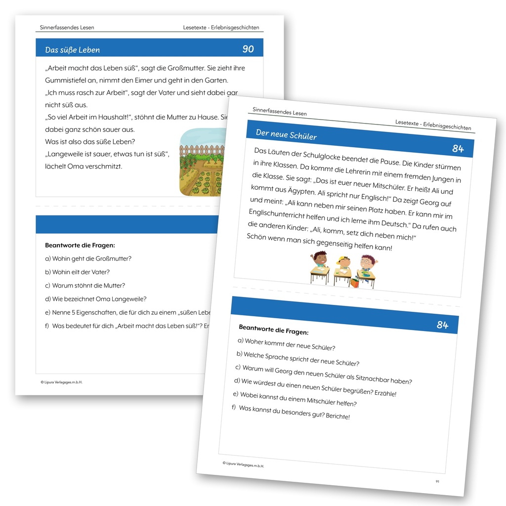 Sinnerfassendes Lesen - Differenzierte Leseübung 