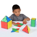 Polydron - Solid Magnetic Class Set - 72 Teile