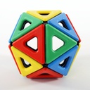 Polydron - Solid Magnetic Class Set - 72 Teile