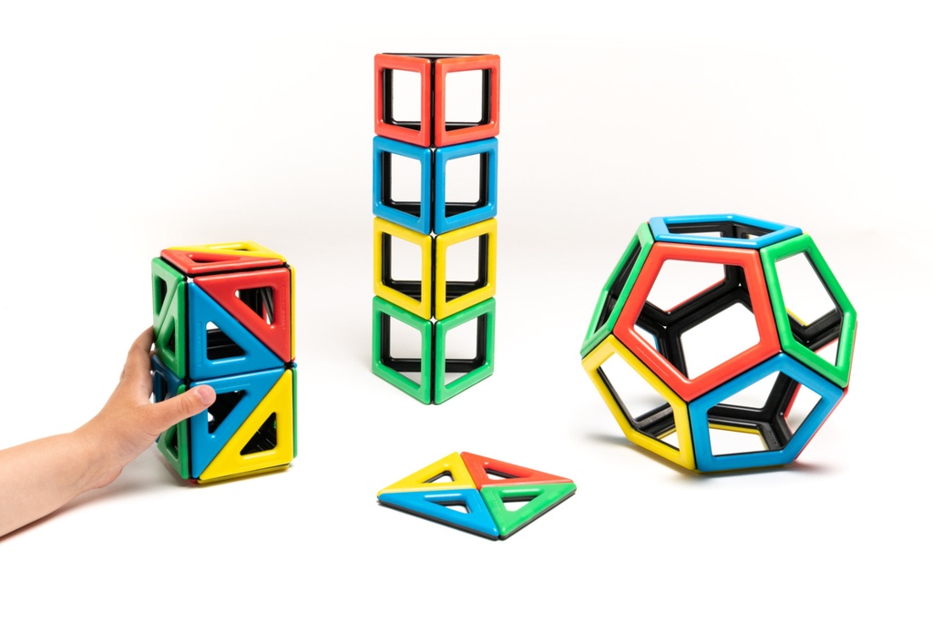 Polydron - Extra Shapes Set - 48 Teile