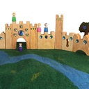 Kleines Glitzer Märchenschloss