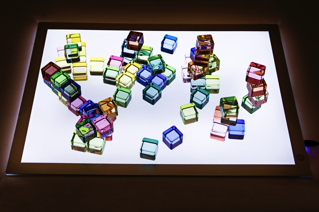 Acryl Steine 10er Set sortiert