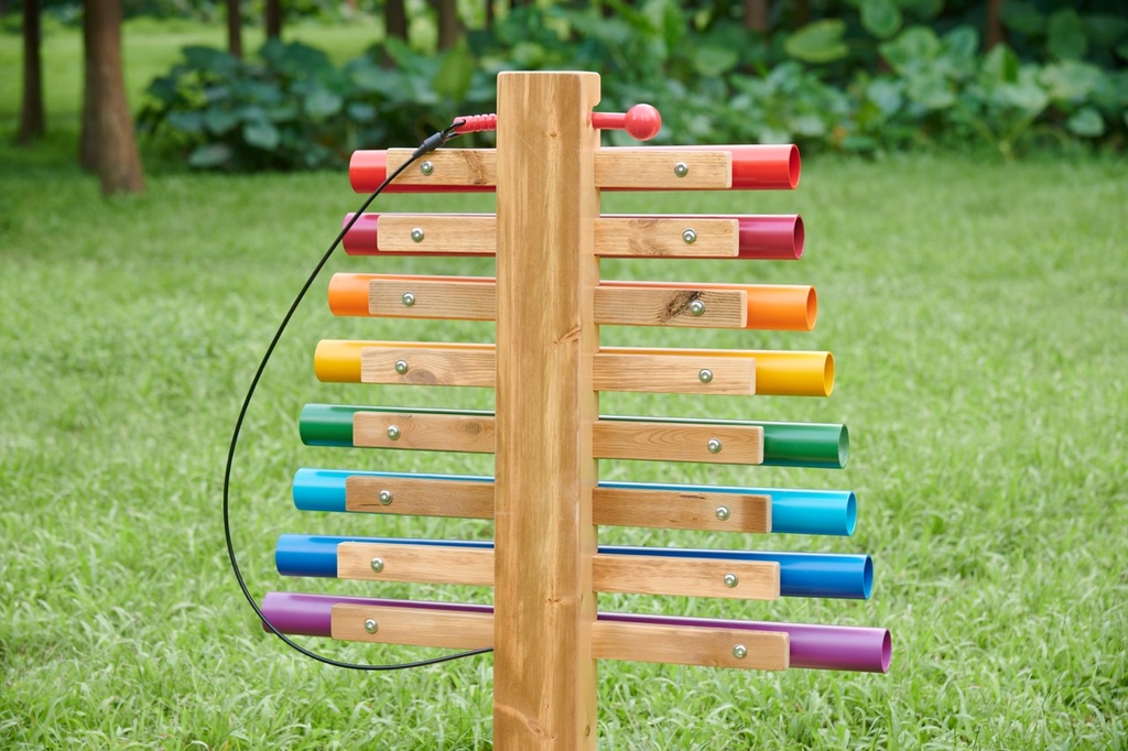 Horizontale Klangröhren