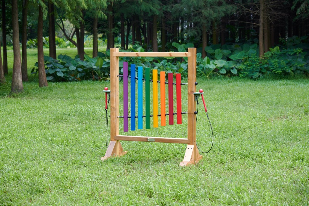 Vertikale Klangröhren