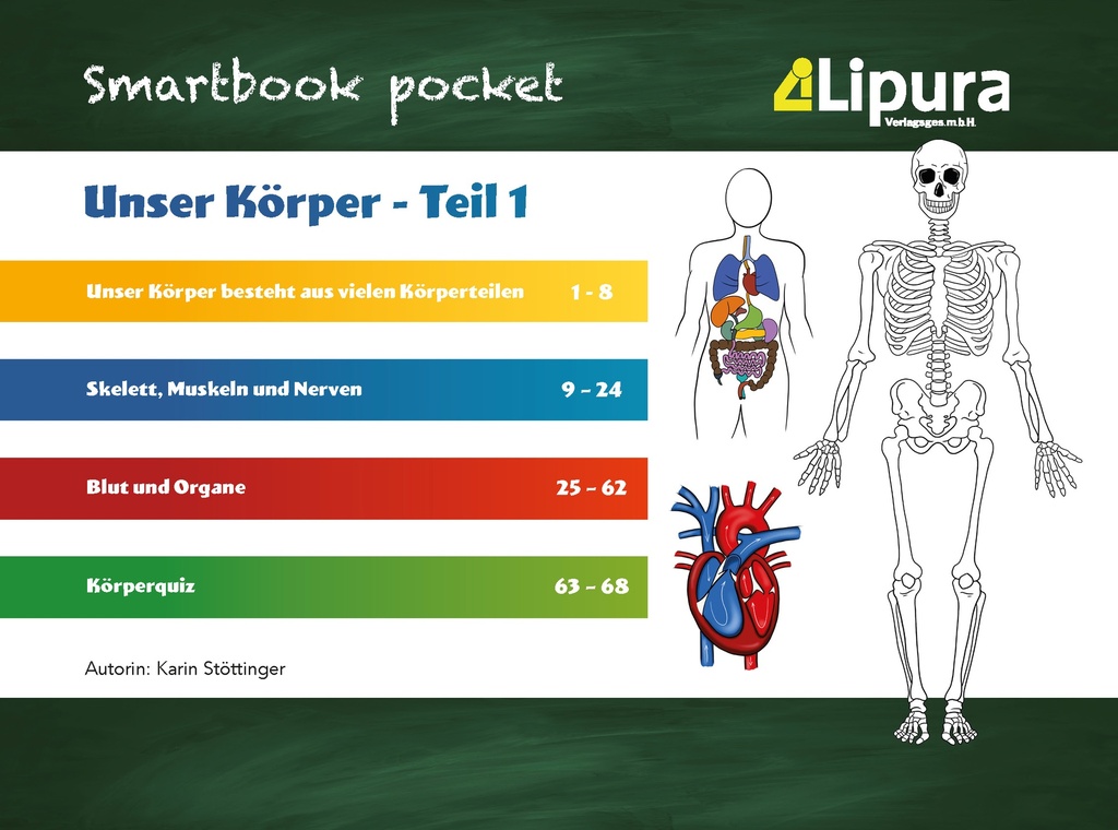 Unser Körper Teil 1 - Körperteile, Skelett, Muskeln und Organe