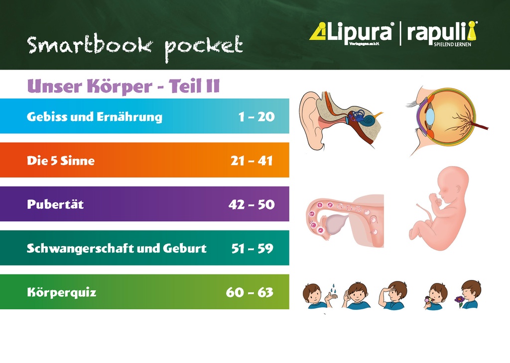 Unser Körper 2 - Gebiss, Sinne, Pubertät und Schwangerschaft