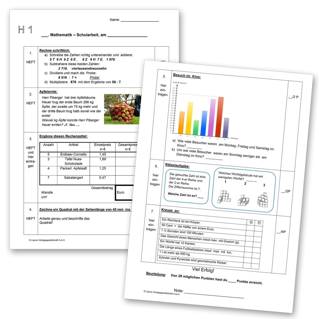 Kompetenzorientierte Mathematik-Schularbeiten