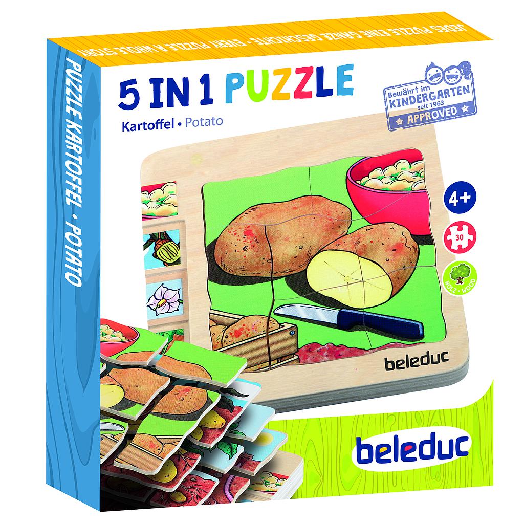 Lagen-Puzzle Kartoffel