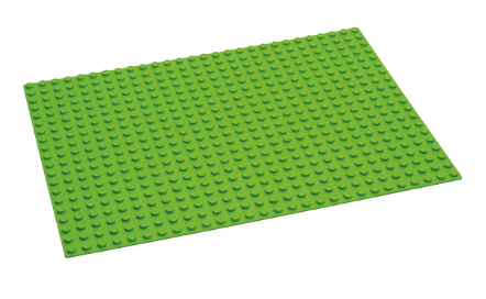 Bauplatten Duplo kompatibel (grün)