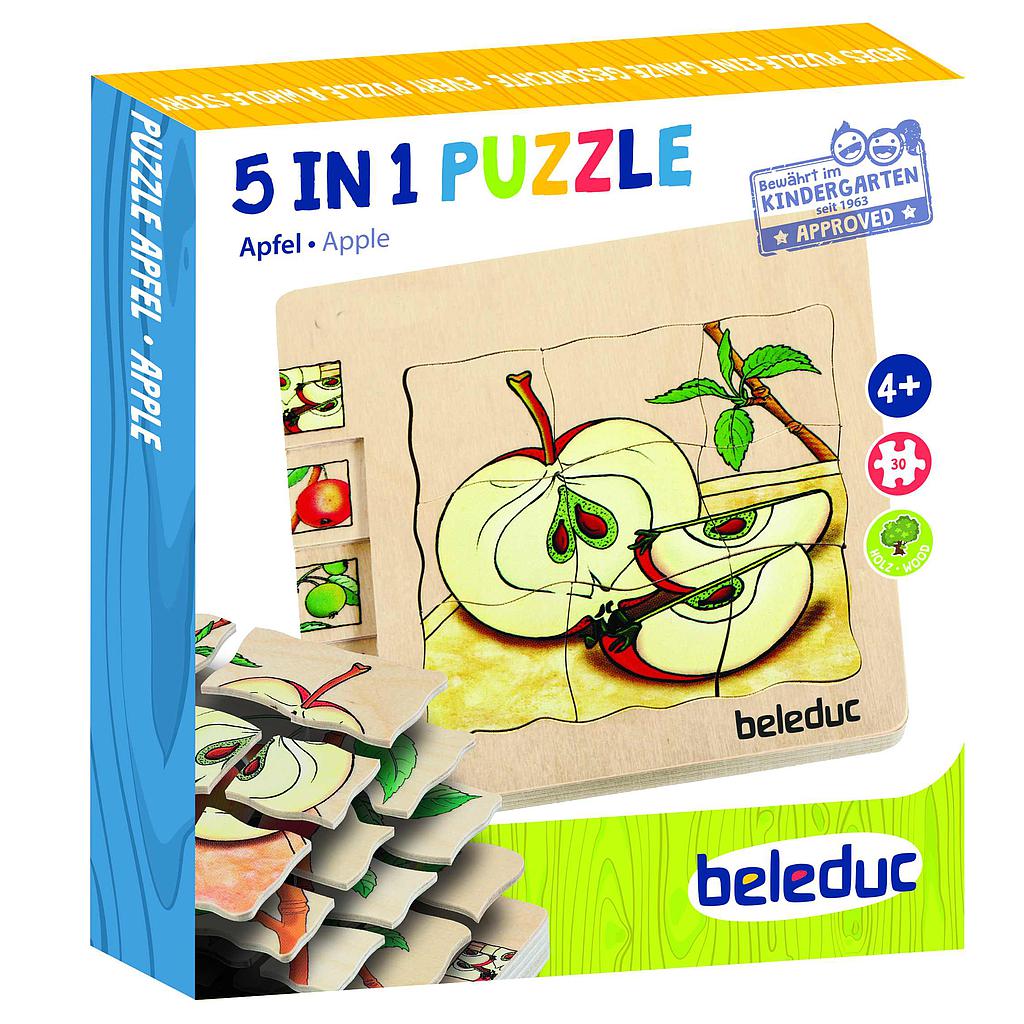 Lagen-Puzzle Apfel