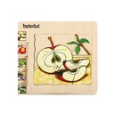 Lagen-Puzzle "Apfel"