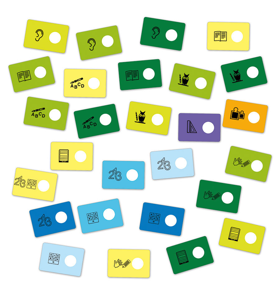 Aufkleber Set - 1. Klasse