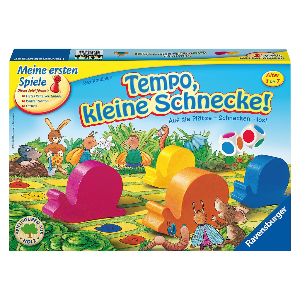 Tempo, kleine Schnecke!