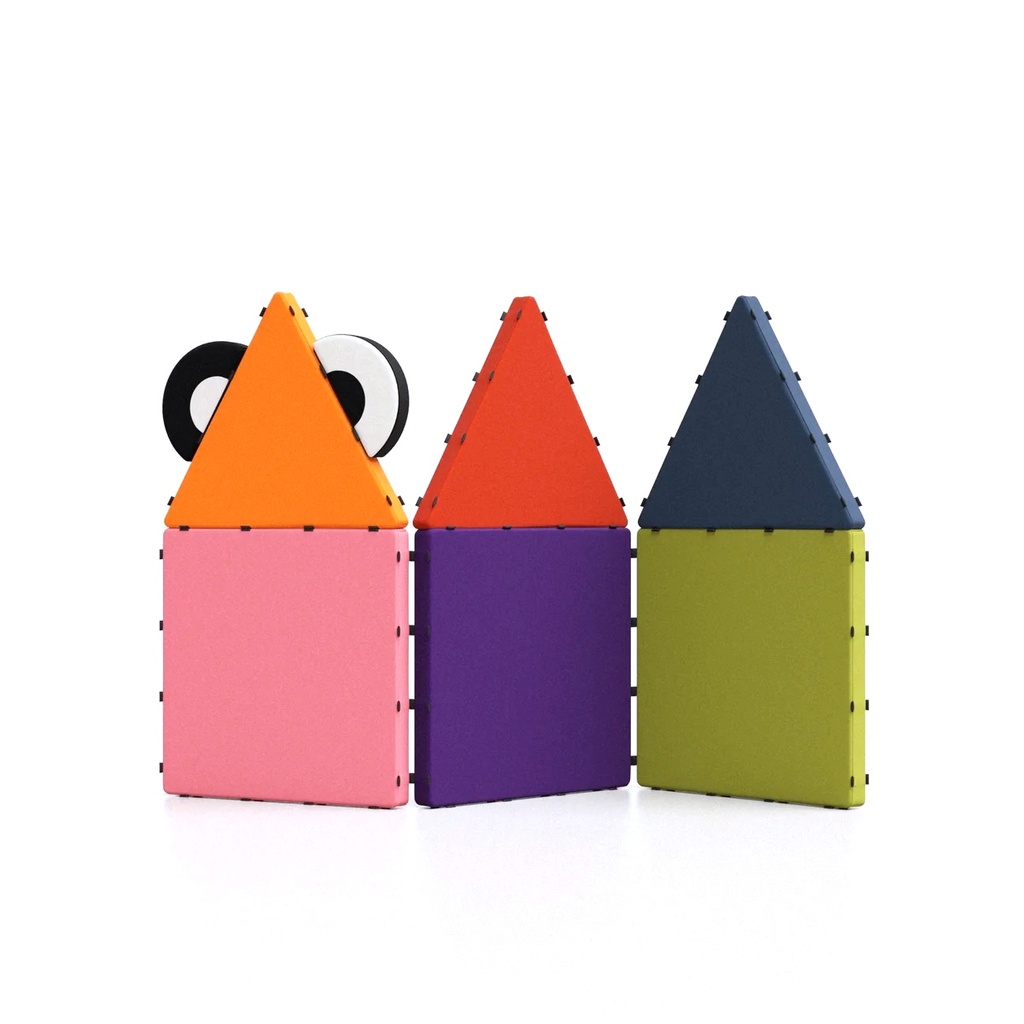 Magnetspielmatten 8er Set - Rainbow