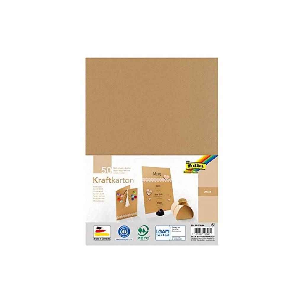 Kraftkarton 50 Blatt