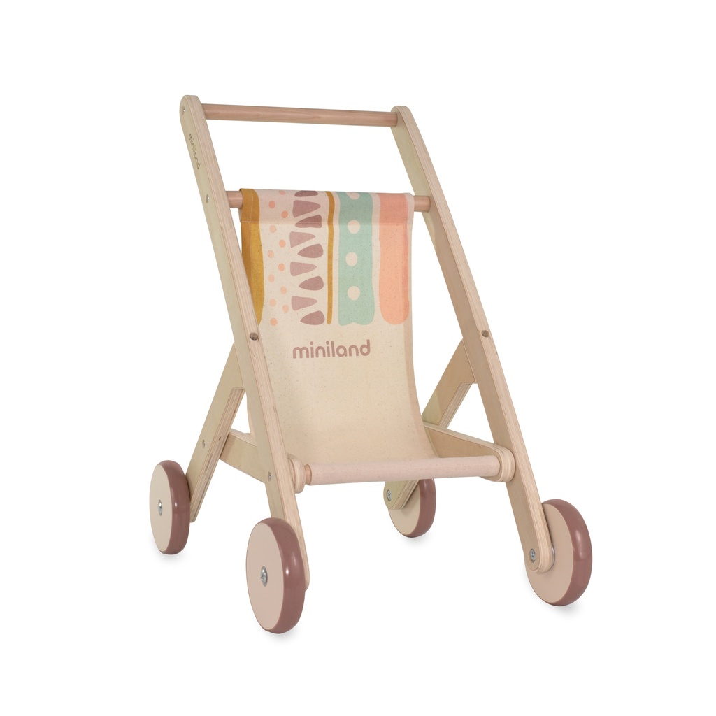 Holz Puppen-Buggy